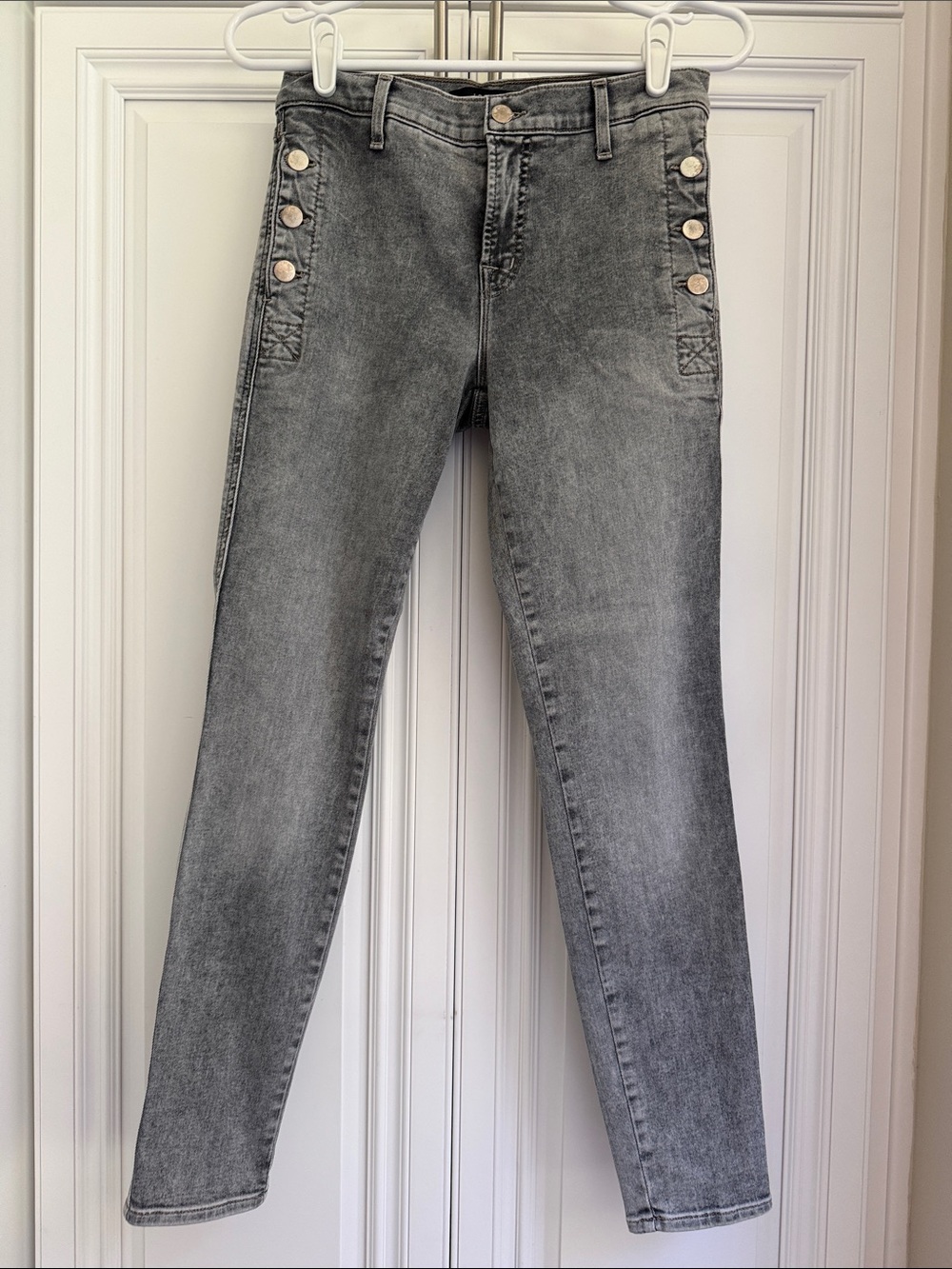 J Brand zion mid rise skinny jeans interstellar